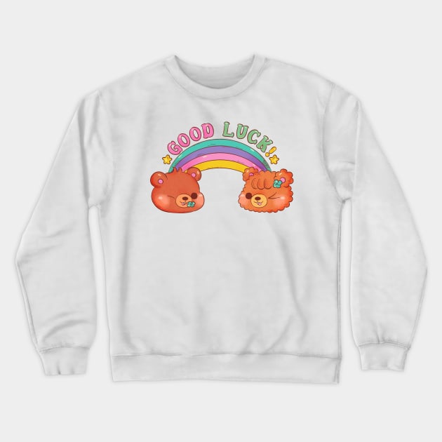 Arcoiris de la Suerte Crewneck Sweatshirt by erikaibaceta